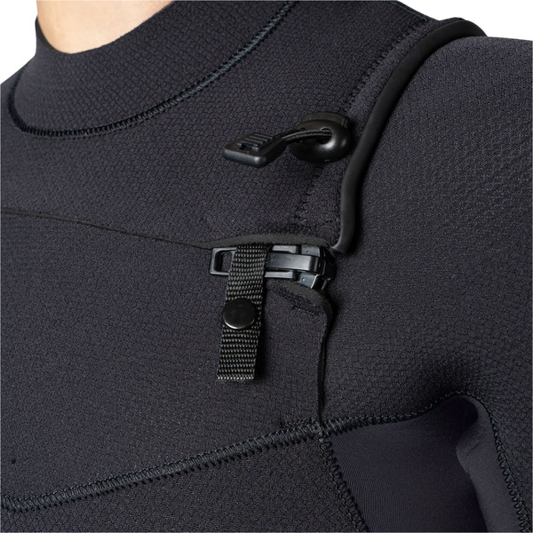 2026 Xcel Womens Comp+ 4/3mm Chest Zip Wetsuit WN43CPC4BK - Black